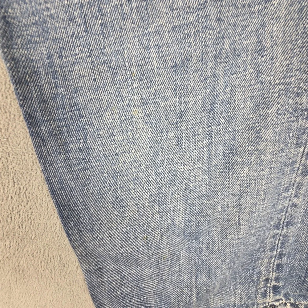 Diesel Jeans Mens 33x34 Blue Larkee Regular Straight Light Wash Button Fly 008AT